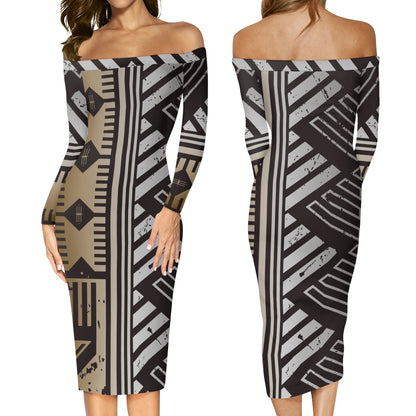 Ibe Off Shoulder Midi dress